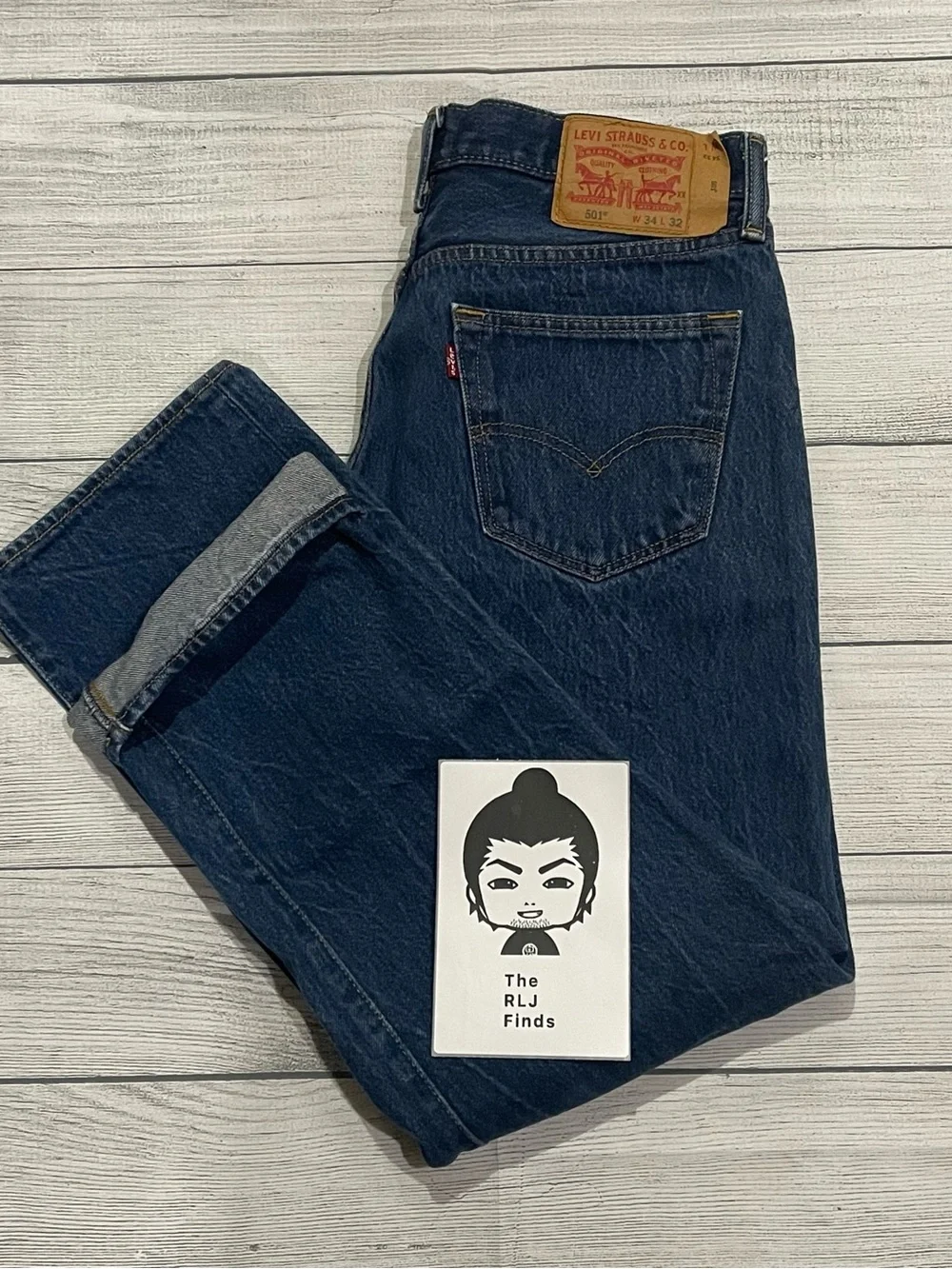 Levi’s 501 Original Fit Blue Jeans 34X32 Classic ButtonFly StraightLegDenim Y2K